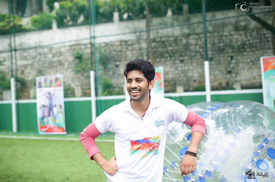 Kerintha-Movie-Team-At-Bubble-Soccer-Event